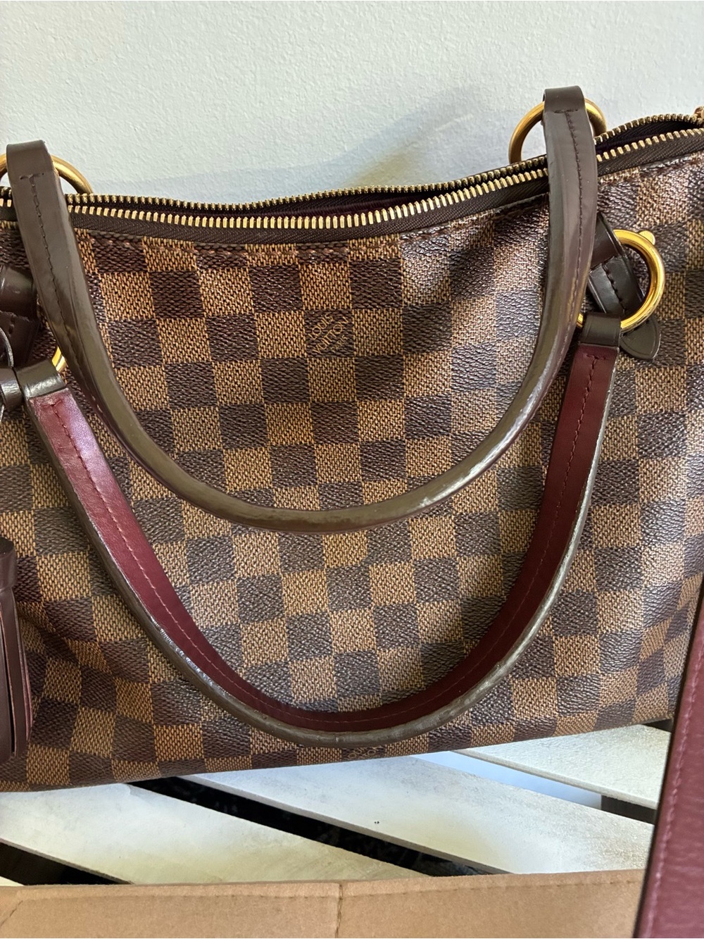 Louis Vuitton Lymington Damier Ebene Canvas - Picture 4 of 16